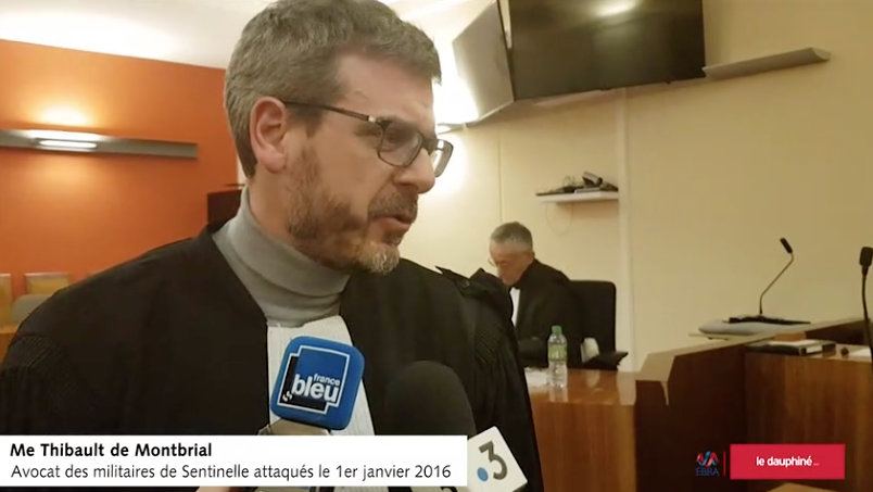Le dauphiné : avocat des militaires de Sentinelle attaqués