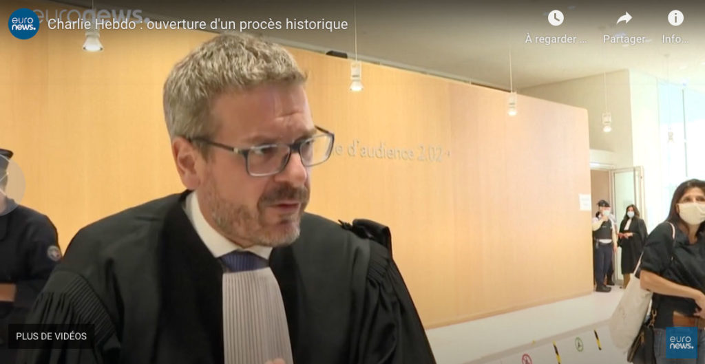 EuroNews : "Charlie Hebdo et Hyper Cacher : ouverture d'un procès historique"