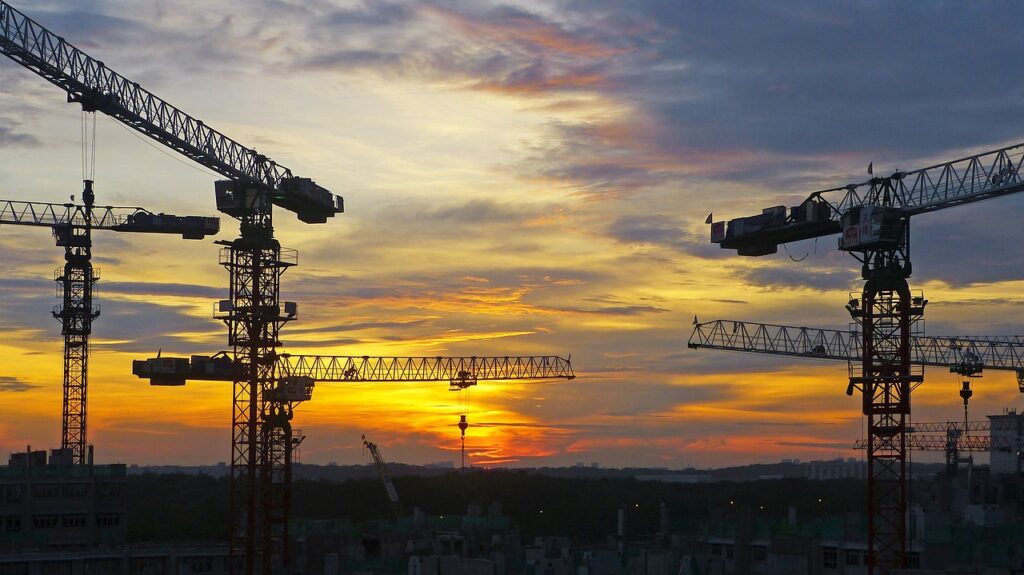 Construction et grues